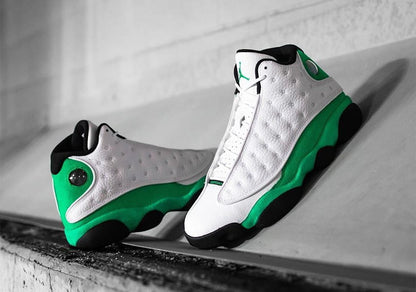 Air Jordan 13 Lucky Green Sneakers - All-Day Comfort | Silhouette King