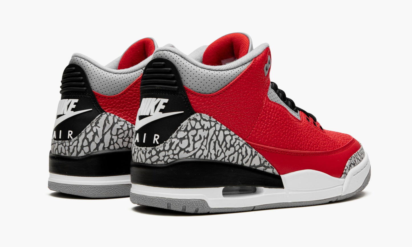Air Jordan 3 Retro “Red Cement/Unite” Sneakers - Court Icon