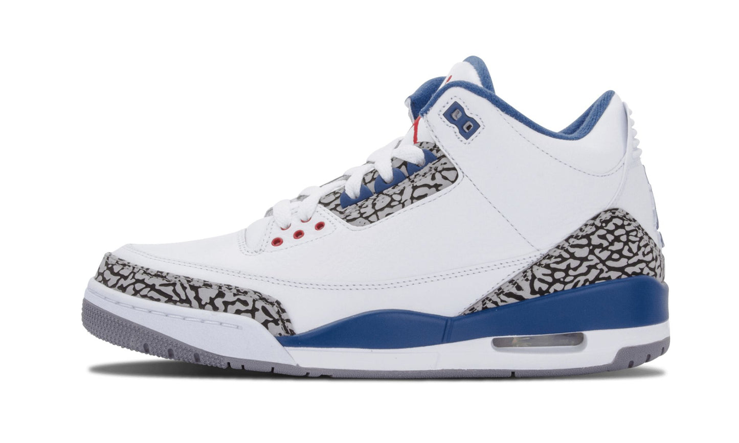 Air Jordan 3 Retro “True Blue” Sneakers - Basketball Legend