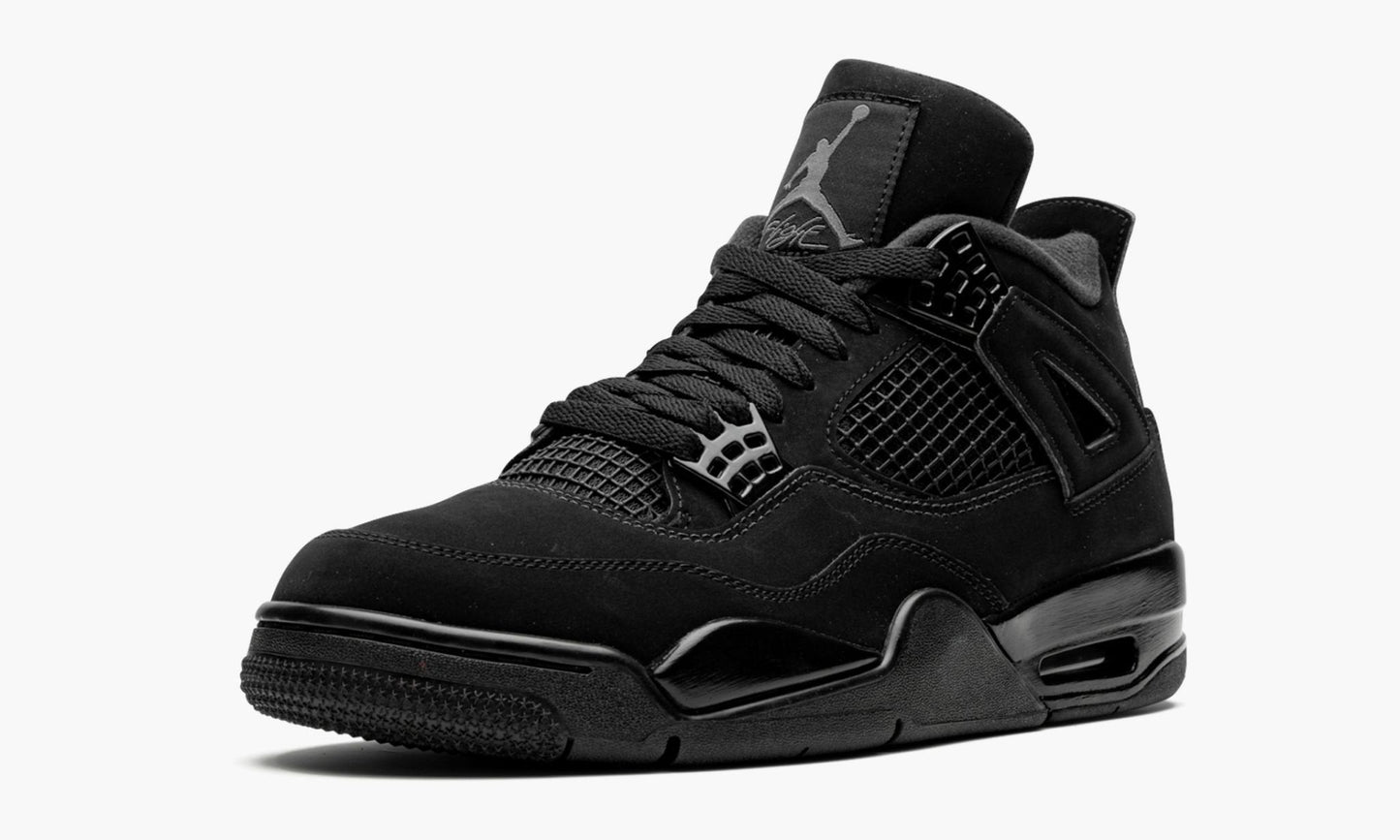 Air Jordan 4 Retro “Black Cat 2020” Sneakers - Vintage Inspired