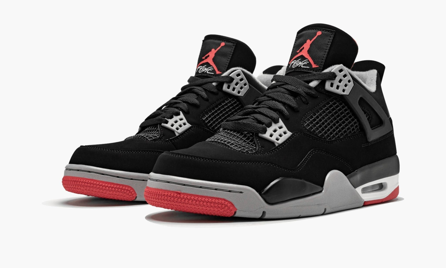 Air Jordan 4 Retro “Bred 2019 Release” Sneakers - Performance Runner