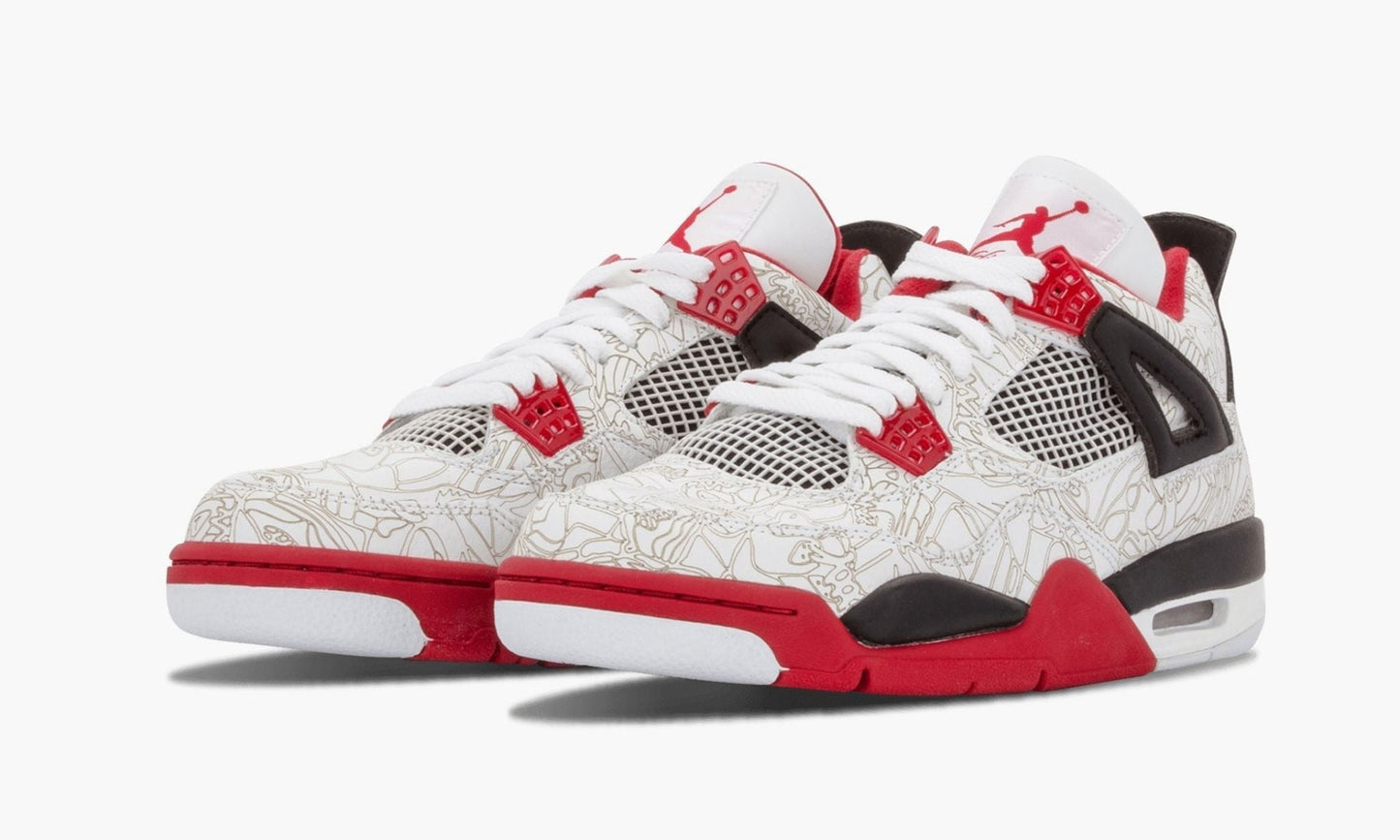 Air Jordan 4 Retro “Laser” Sneakers - Style Staple | Trending Sneakers