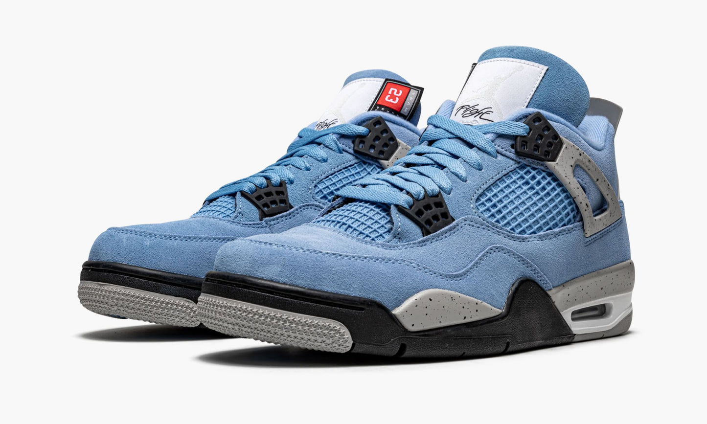Air Jordan 4 Retro “University Blue” Sneakers - Streetwear Essential