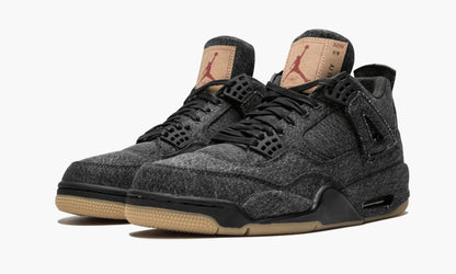 Air Jordan 4 Retro Levis NRG Black Levis Sneakers - Prime Pick