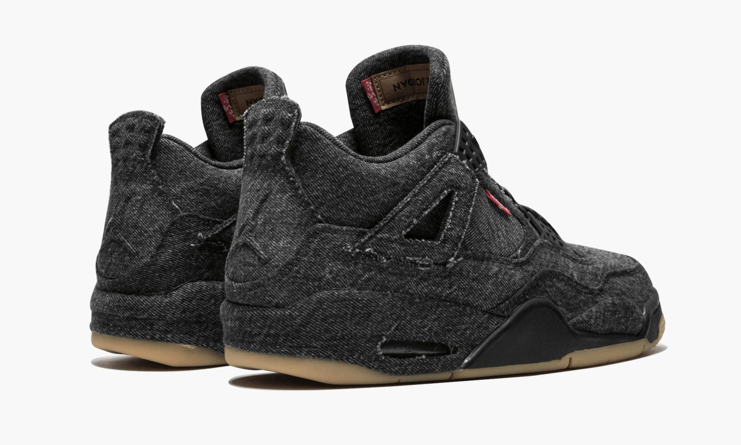 Air Jordan 4 Retro Levis NRG Black Levis Sneakers - Prime Pick