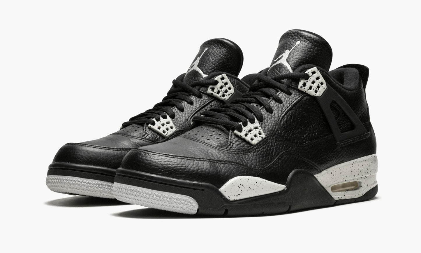 Air Jordan 4 Retro LS “Oreo” Sneakers - Vintage Inspired
