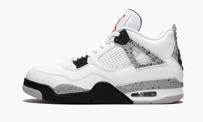 Air Jordan 4 Retro OG “White Cement” Sneakers - Cushioned Stride