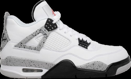 Air Jordan 4 Retro OG White Cement 840606 Sneakers - Retro Classic