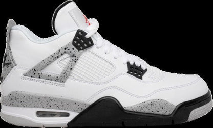 Air Jordan 4 Retro OG White Cement 840606 Sneakers - Retro Classic