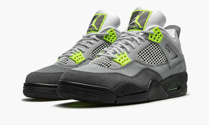 Air Jordan 4 Retro SE “Neon” Sneakers - Vintage Inspired