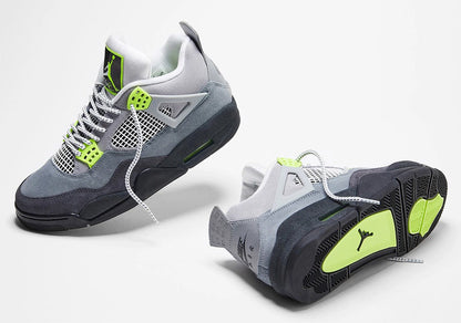Air Jordan 4 Retro SE Neon 95 CT5342 Sneakers - Elite Edition