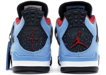 Air Jordan 4 Retro TraviScots Cactus Jack Sneakers - Signature Series