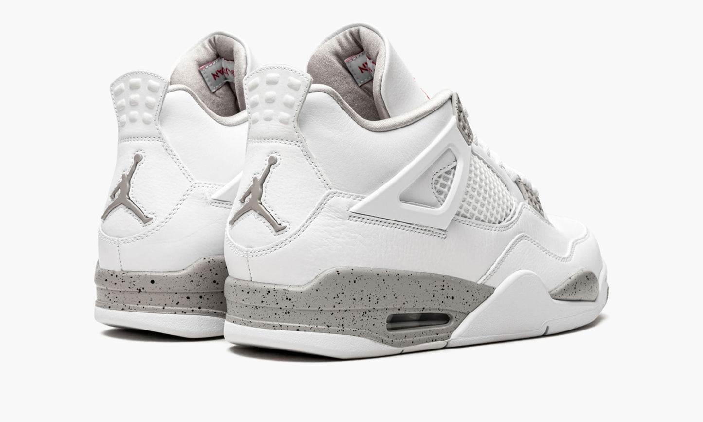 Air Jordan 4 Retro White Oreo Sneakers - Performance Runner