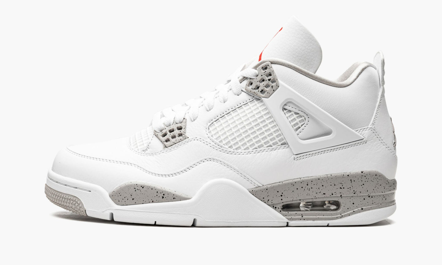 Air Jordan 4 Retro White Oreo Sneakers - Performance Runner
