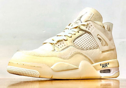 Air Jordan 4 Sail CV9388 Sneakers - Cushioned Stride | Sneakerhead Pick