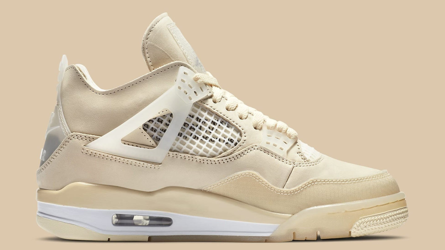 Air Jordan 4 Sail CV9388 Sneakers - Cushioned Stride | Sneakerhead Pick
