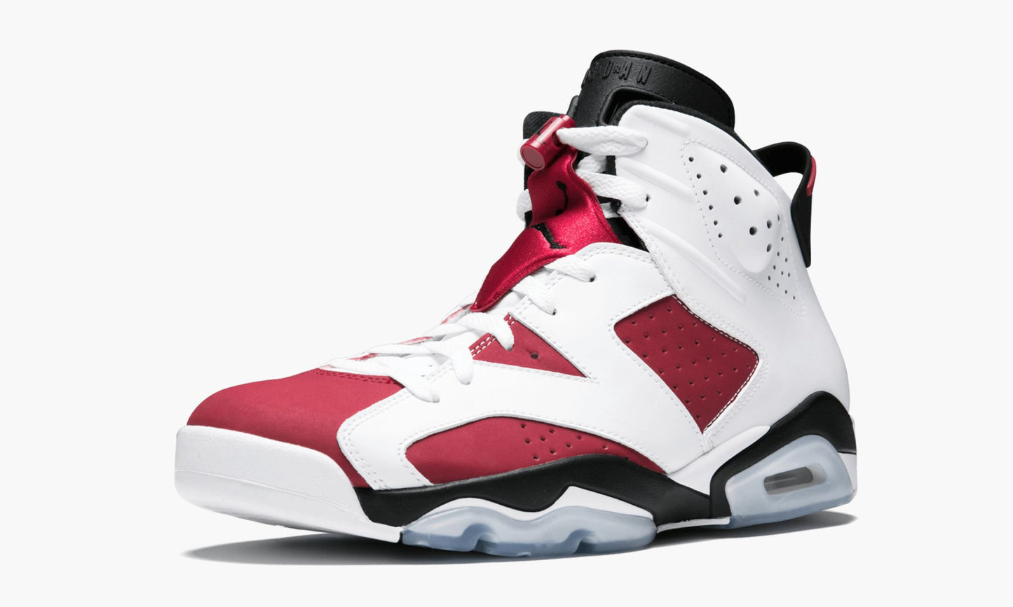 Air Jordan 6 Retro Carmine Sneakers - All-Day Comfort | Designer Kicks