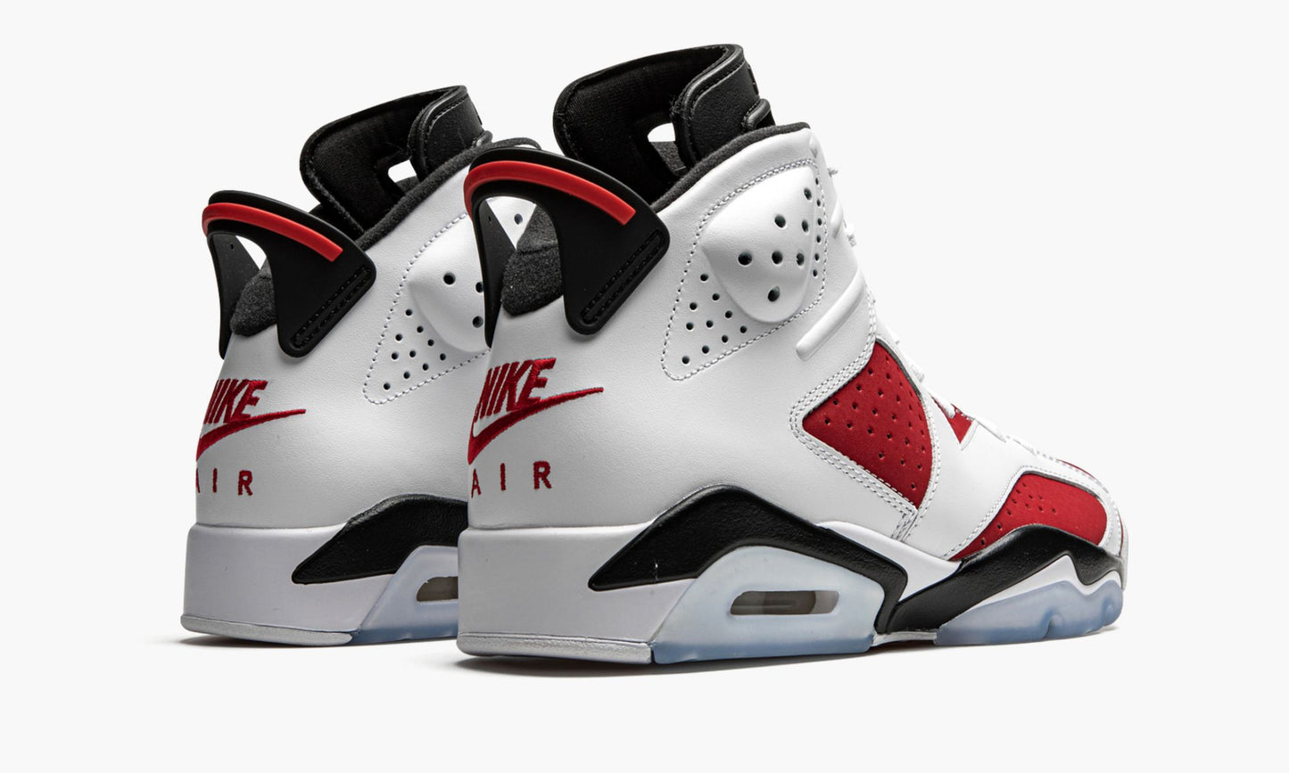 Air Jordan 6 Retro Carmine Sneakers - All-Day Comfort | Designer Kicks