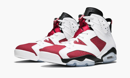 Air Jordan 6 Retro Carmine Sneakers - All-Day Comfort | Designer Kicks