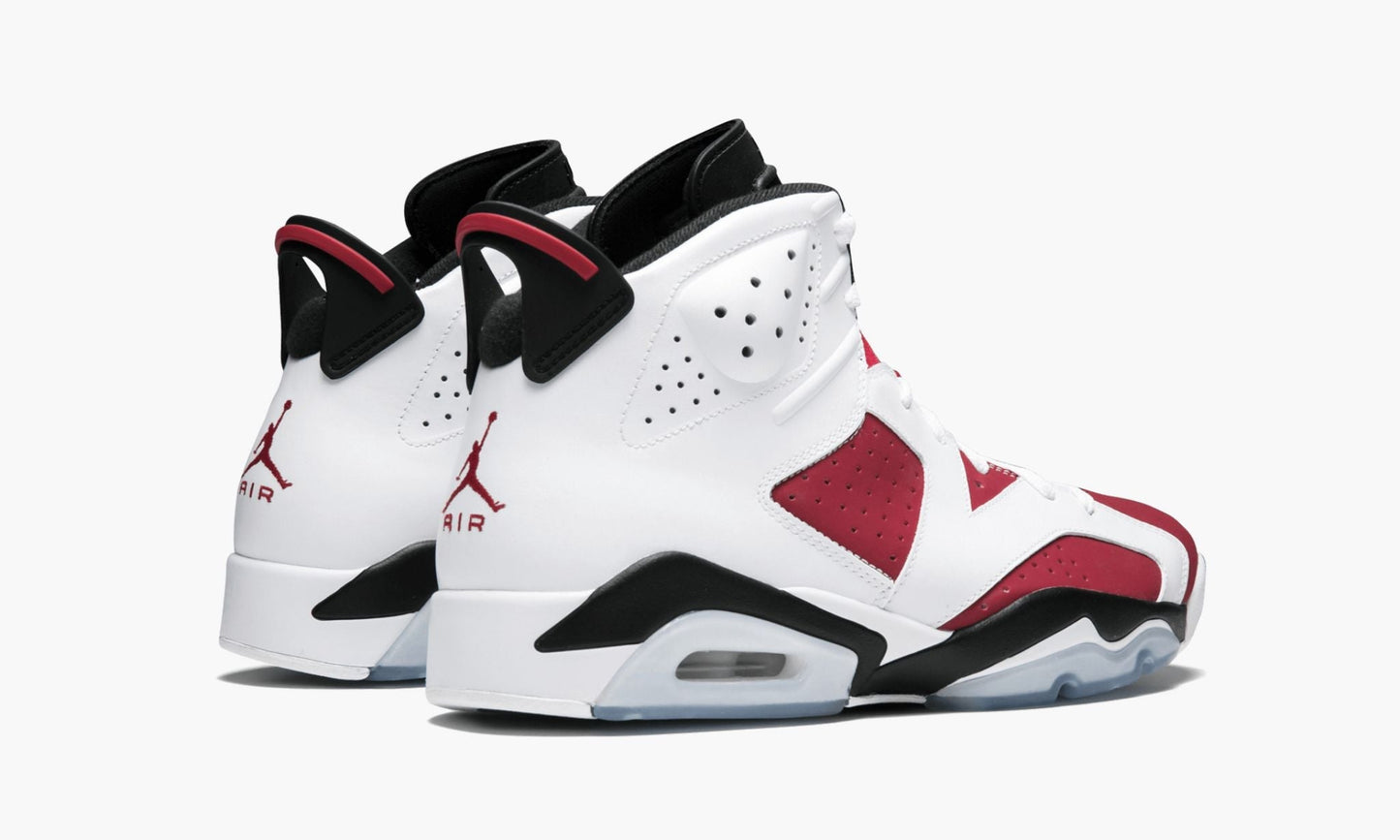 Air Jordan 6 Retro Carmine Sneakers - All-Day Comfort | Designer Kicks