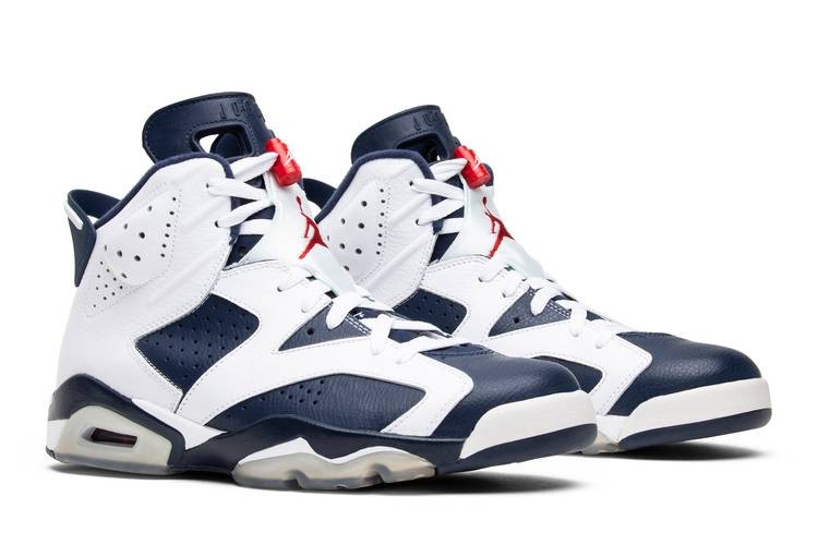 Air Jordan 6 Retro Olympic 2012 Sneakers - Legend Status