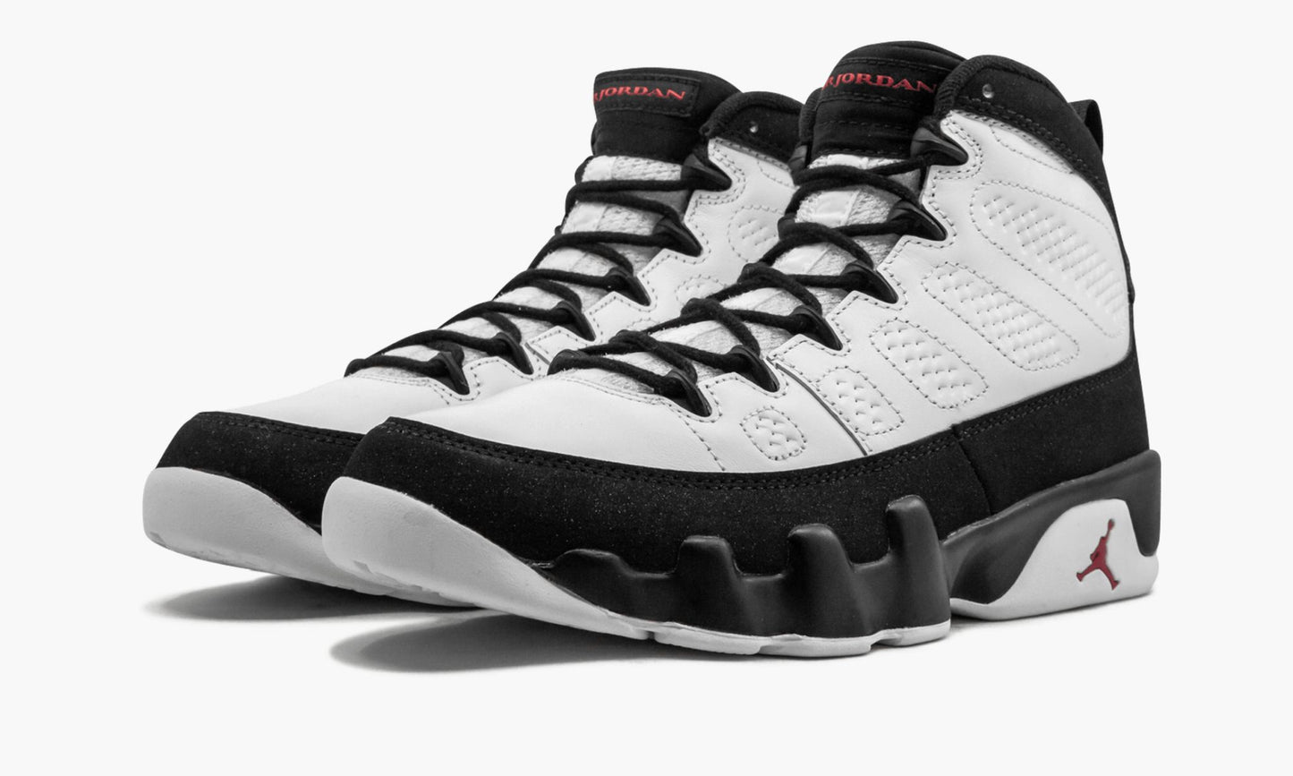 Air Jordan 9 Retro White Black Red 2016 Release Sneakers - Retro Runner
