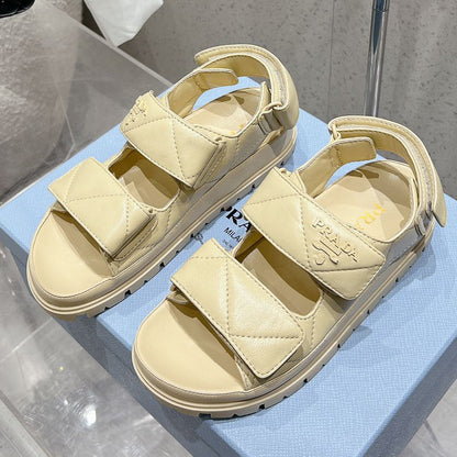 Prada 2026 Monolith Nappa Leather Sandals 762960
