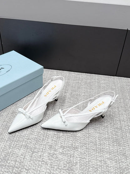 Prada 2026 Slingback 75mm Leather 855695