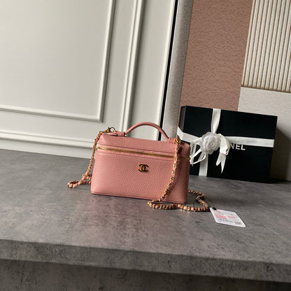 Chanel 2026 Vanity Bag 19.5cm Grained Calfskin
