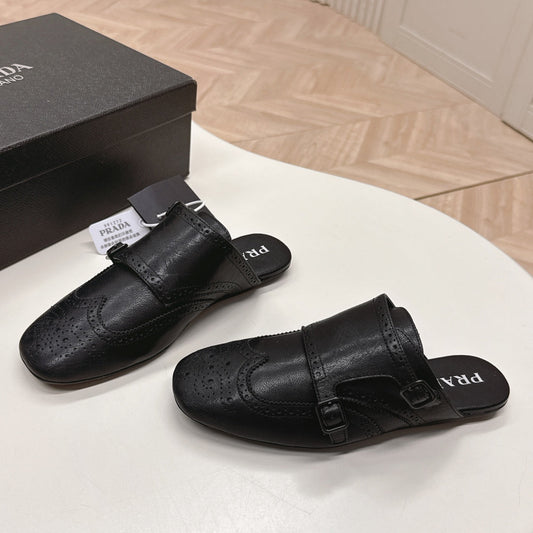 PRA 26S Mule Black Sheepskin 600582