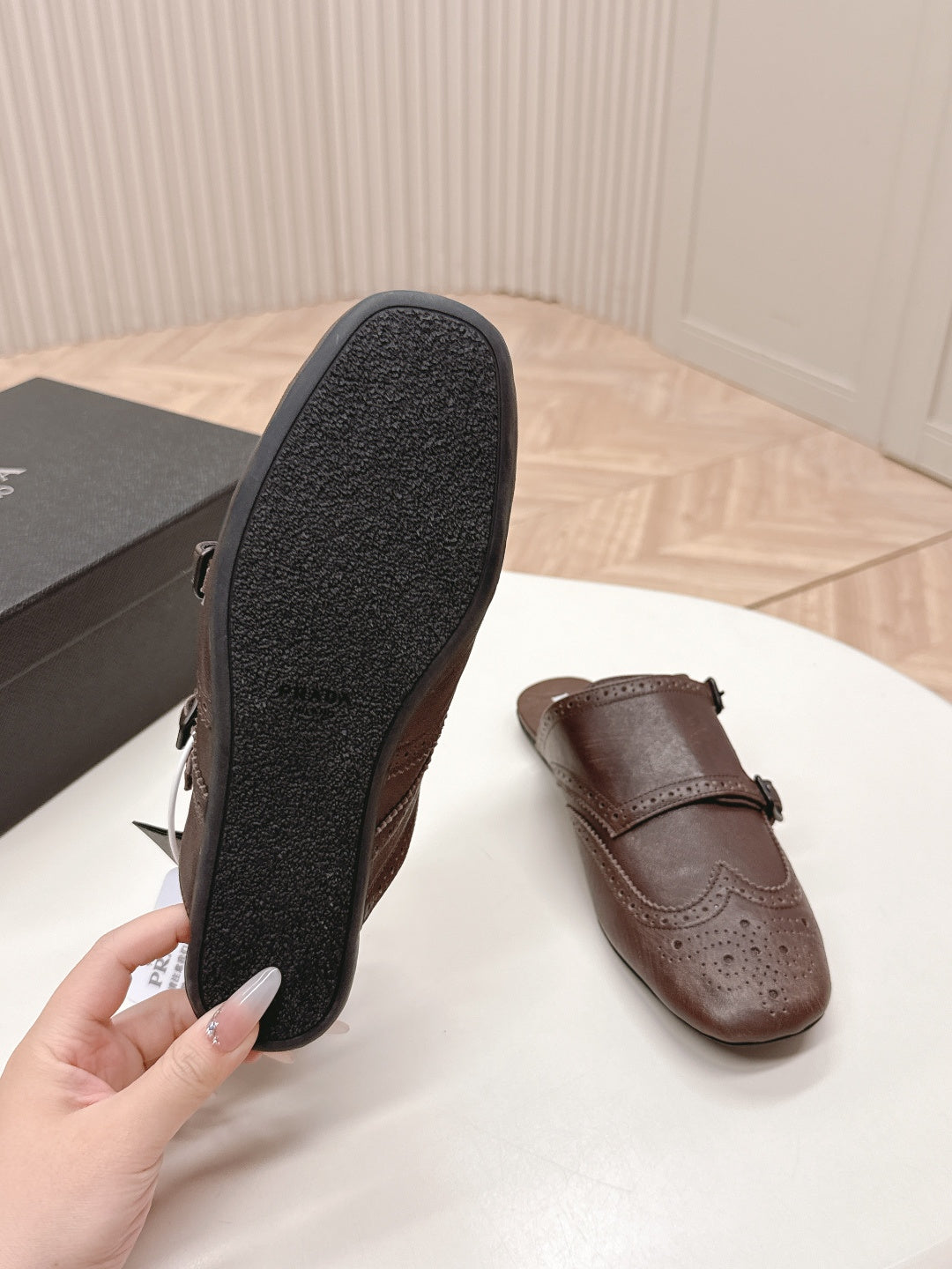 PRA 26S Mule Brown Sheepskin 600584
