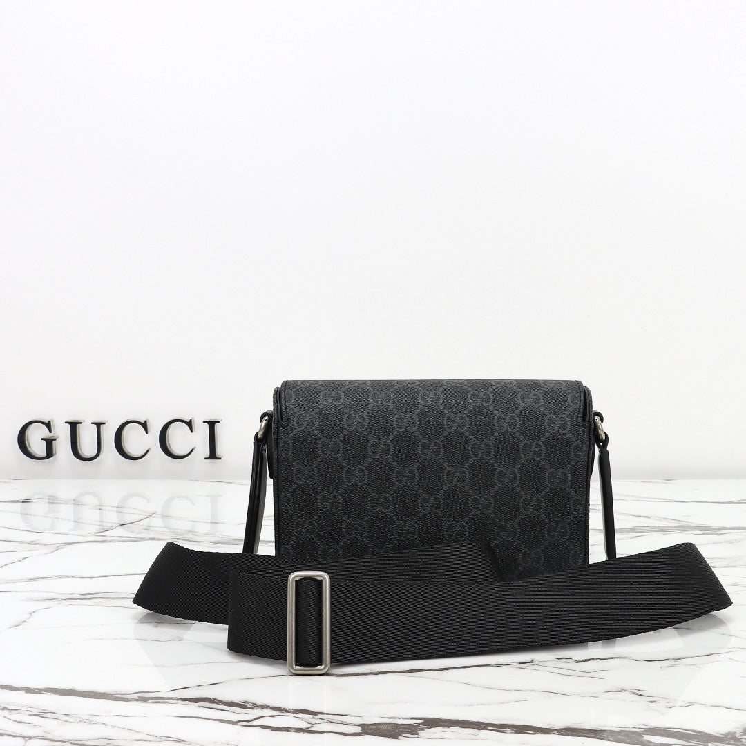 Gucci 2026 Horsebit 1955 Mini Bag 19cm Canvas Leather