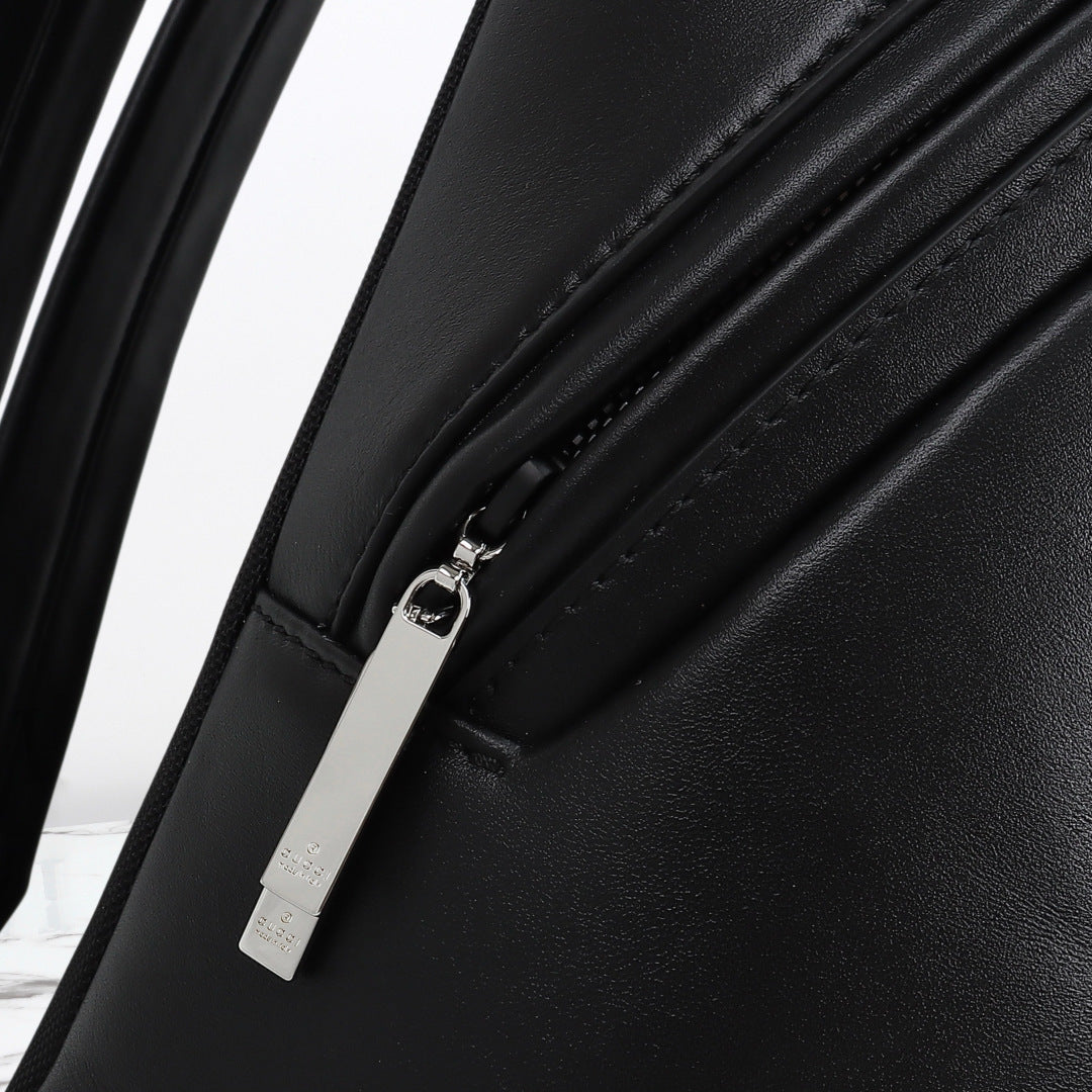 Gucci 2026 Essence Classic Backpack 45cm Canvas Leather