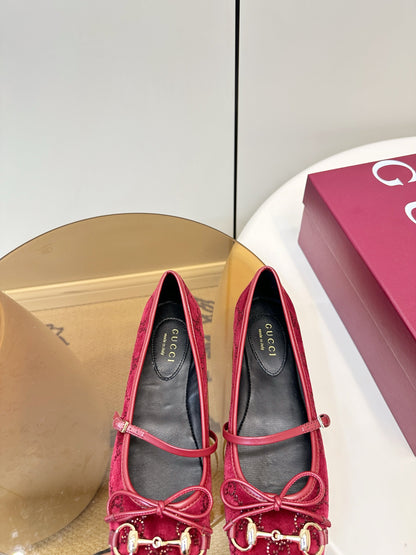 Gucci 2026 Horsebit Ballet Flat 645712
