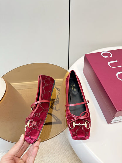 Gucci 2026 Horsebit Ballet Flat 645712