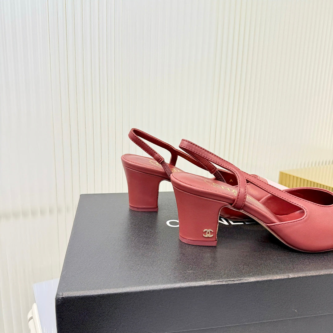 Chanel 2026 Classic Slingback 65mm Sheepskin 781039