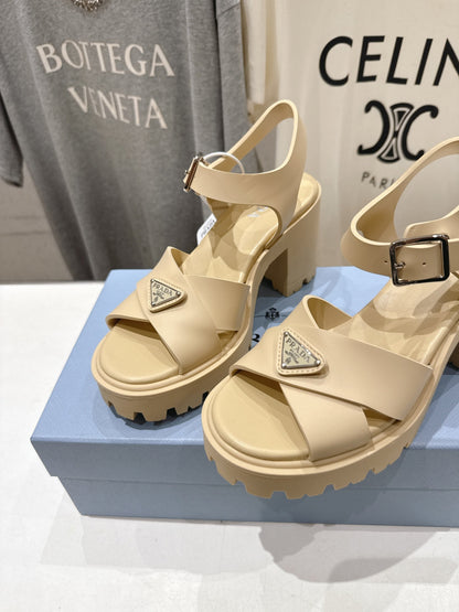 Prada 2026 Sandal 90mm Leather 852708