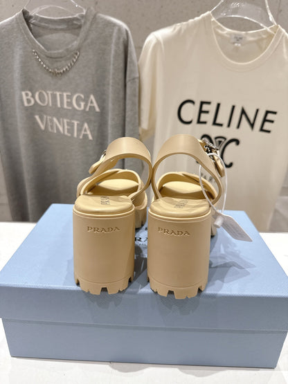 Prada 2026 Sandal 90mm Leather 852708