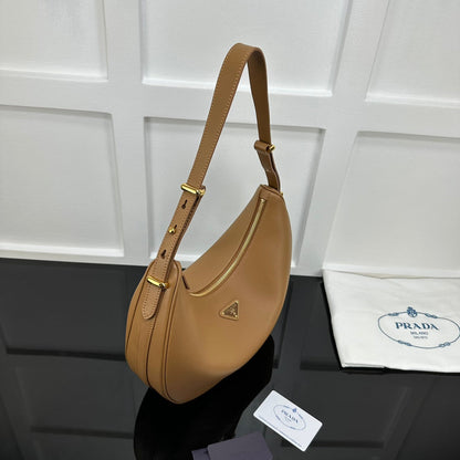 Prada 2026 Arque Shoulder Bag 35cm Calfskin