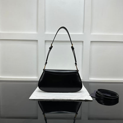 Prada 2026 Shoulder Bag 24cm Patent Leather