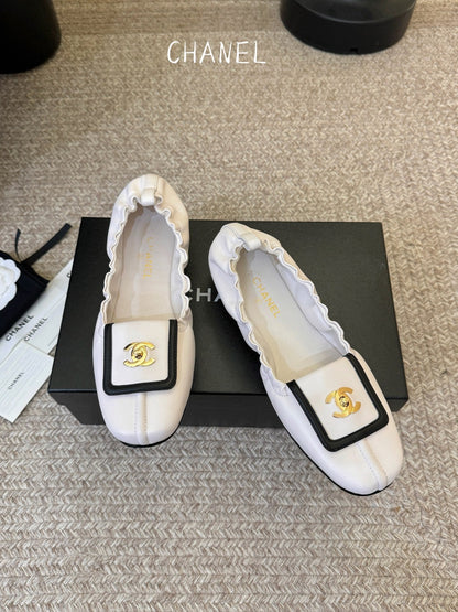 Chanel 2026 Ballet Flats Sheepskin 835635