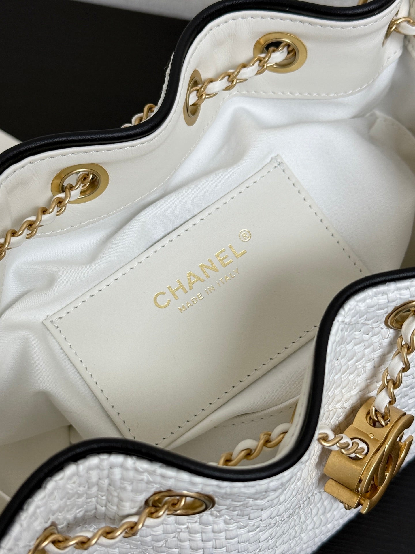 Chanel 2026 Hobo Bag 22cm Woven Leather