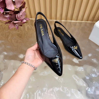 Prada 2026 Slingback Patent Leather 854174