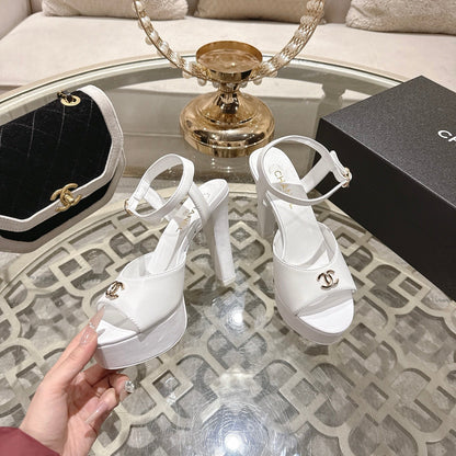 Chanel 2026 Platform Sandals Sheepskin 834300