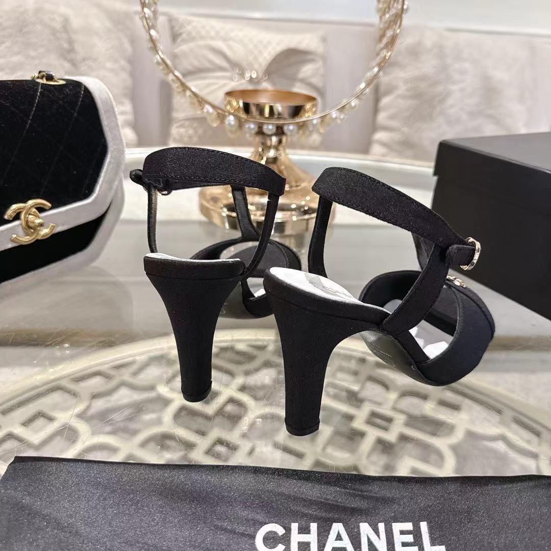 Chanel 2026 Platform Sandals Lambskin 834307