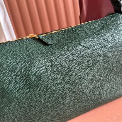 Gucci 2026 Half Horsebit Bag 31.5cm Green Cowhide 277268