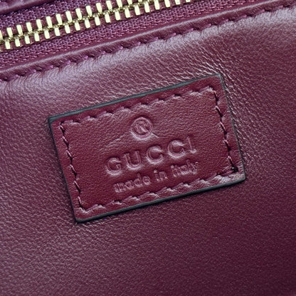 Gucci 2026 Siena Bag 25.5cm Red Gold Leather 277141