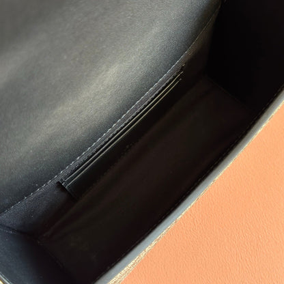 Gucci 2026 Horsebit 1955 Bag Black Ebony Canvas Leather 280964