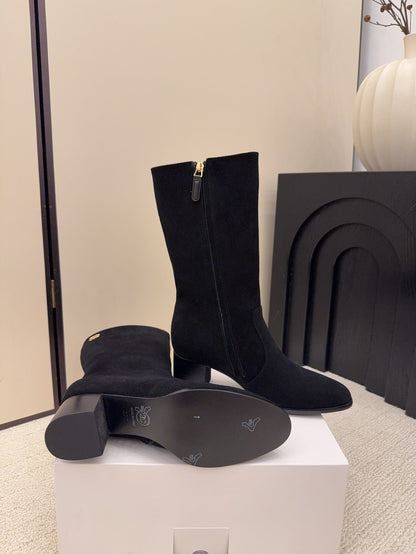 CC 26 Boot Black Suede 588925