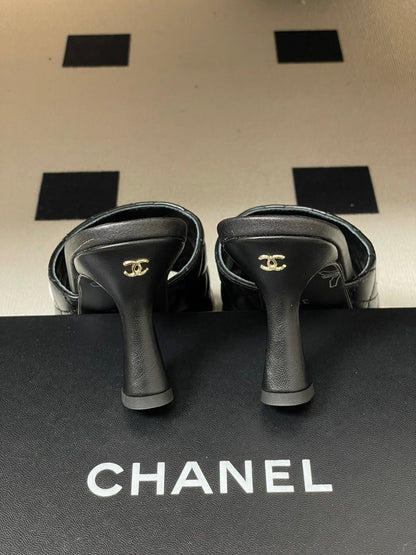 Chanel 2026 High-Heeled Sandals Lambskin Sheepskin 834712
